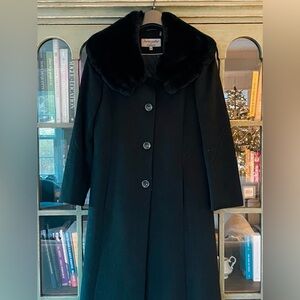 Forecaster of Boston Platinum winter black coat size 10